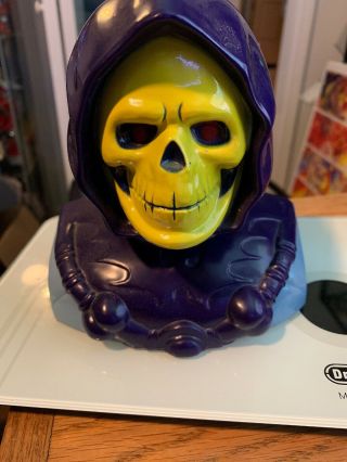 Vintage 1984 Mattel He - Man And The Masters Of The Universe Skeletor Bust Bank