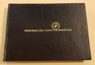 H/c Book / Memorias Del Casino De Mayaguez / S.  Aguilo Ramos / Puerto Rico