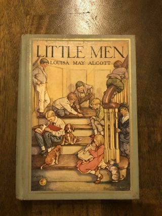 Little Men By Louisa May Alcott Hardback 1928 First Edition Printed In Usa Great