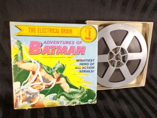 Vintage 1965 8mm Adventures Of Batman Episode 1 The Electrical Brain Mega