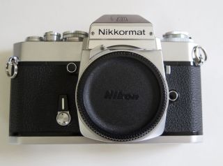 Vintage Nikon Nikkormat El 35mm Film Camera Body