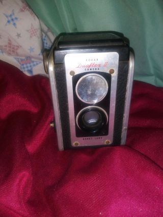 Vintage Kodak Duaflex Ii 2 Film Camera With Kodar Lens Parts Repair
