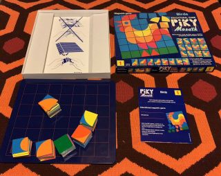 Vintage Piky Mosaik Magnetic Art Kids Craft Game 2