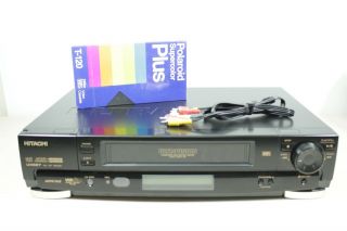 Hitachi Ultravision Vt - Ux627a Hifi Stereo Vhs Vcr Video Cassette Player Recorder