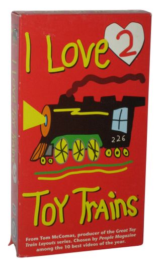 I Love Toy Trains Part 2 Kids Children (1994) Vintage Vhs Tape