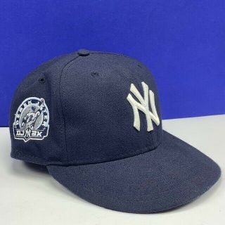 York Yankees Baseball Hat Field Cap Era Derek Jeter 7 And 1/8 Fitted Vtg