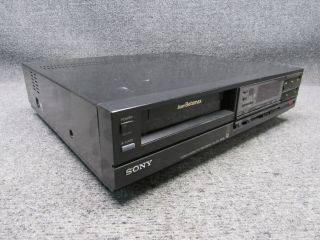Sony Sl - 300 Superbetamax Vcr Video Cassette Recorder Vhs Tape Player