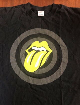 Vtg Rolling Stones Radio City Music Hall Concert Event T Shirt Rock Jagger Orig