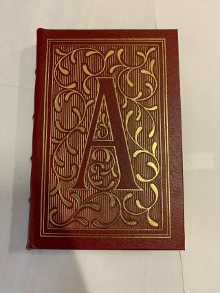 Easton Press Leather Bound The Scarlet Letter By Nathaniel Hawthorne Gilt Book
