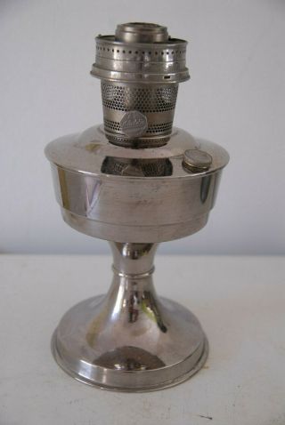 Vintage Mid 20th C Aladdin 21 Oil Lamp With Lox - On Gallery - Freepost To Uk