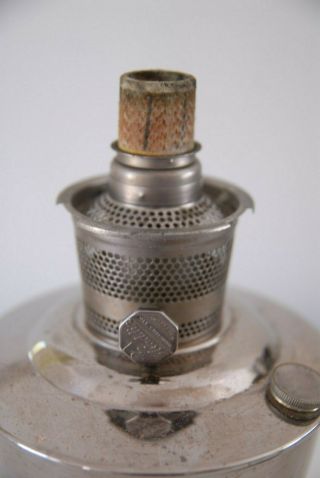 VINTAGE MID 20TH C ALADDIN 21 OIL LAMP with LOX - ON GALLERY - FREEPOST TO UK 4