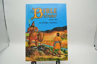 1955 The Bible Story Volume 4 Four Arthur S Maxwell Sda Children 