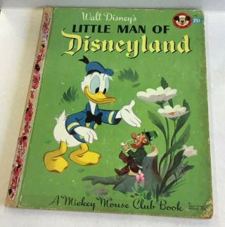 Vintage Set of 6 Walt Disney ' s Little Golden Books Bambi,  Pinocchio,  Old Yeller 2