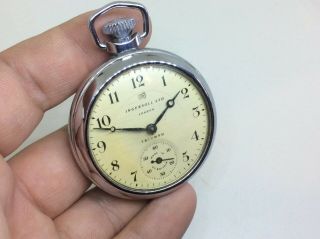 Antique Vintage Ingersoll Ltd London Triumph Mechanical Pocket Watch