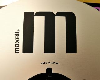 Maxell Ud 35 - 180 Metal Reel To Reel Tape 1/4 " X 10.  5 ",  3600 Feet