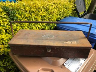 Vintage Britool Metal Box For A Socket Set Or Tools / Approx 22.  5 " X 8 " X 5 "
