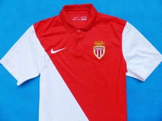 Vintage Shirt Nike As Monaco Fc Home 2014 - 15 Jersey Camiseta Size: M (medium)