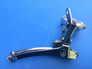 Vintage Campagnolo Athena Clamp - On 28.  5 Front Derailleur For Road Bike