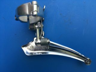 Vintage Campagnolo Athena clamp - on 28.  5 front derailleur for road bike 2