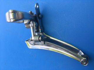 Vintage Campagnolo Athena clamp - on 28.  5 front derailleur for road bike 4