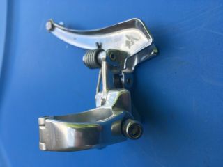 Vintage Campagnolo Athena clamp - on 28.  5 front derailleur for road bike 5