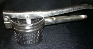 Vintage Nevco Stainless Steel Potato Ricer Made In Japan S/h