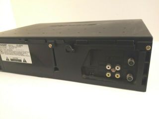 Sharp VCR VHS Player VC - A582U 4 Head Hi - Fi VCR Video VHS Recorder No Remote 5