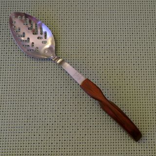 Vintage Cutco No.  13 Pierced Slotted Serving Spoon