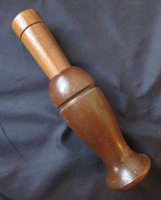 Vintage Wood JIM BLAKEMORE Olive Branch.  IL Illinois wooden Goose DUCK CALL 3