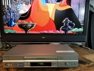 Sony SLV - N750 VCR Hi - Fi Stereo VHS Player Video Cassette Recorder 3