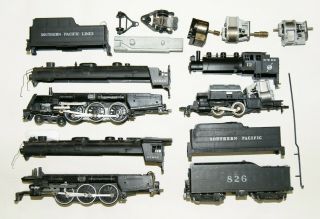 Vintage Early Athearn Ho Steam Locomotive Salvageable Parts