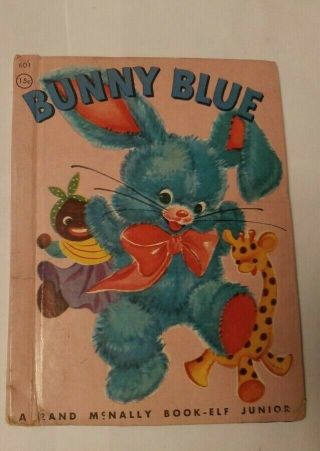 Bunny Blue Vintage Children 