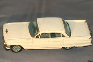 Vintage Japan Made 1961 Tin Litho Friction Bandai Cadillac Sedan Deville 3