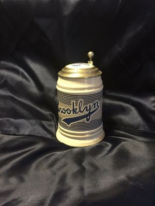 Vintage Mlb Sportstein By Cui Brooklyn Dodgers Pottery 1938 - 1957 871