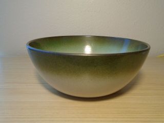 Vintage Heath Ceramics Seconds Store Green Surf & Sand 8 " Vegetable Bowls
