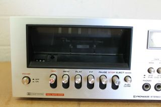 Vintage Pioneer CT - F2121 Stereo Cassette Tape Deck Player Dolby Audio 2