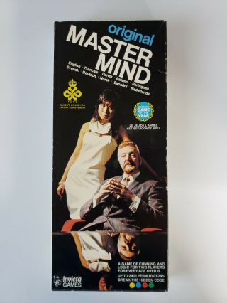Vintage 1978 Invicta Mastermind Master Mind Game - England - Complete