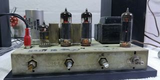 Magnavox Single Ended El84 Stereo Tube Amp And With Nos Tube Set