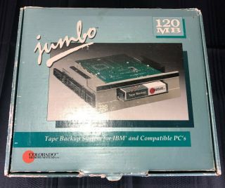 Vintage Jumbo 120 Tape Backup System Colorado Memory Systems 2