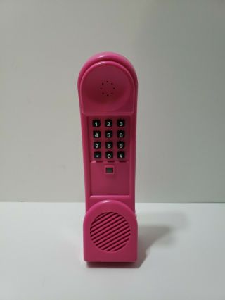 Milton Bradley Electronic Dream Phone Replacement Pink Vintage 1991