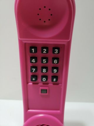 Milton Bradley Electronic Dream Phone Replacement Pink Vintage 1991 2
