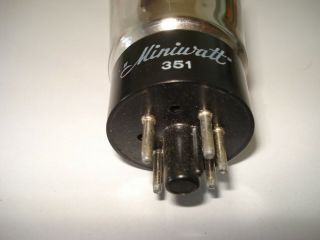 One 5V4G GZ32 rectifier tube Mullard Miniwatt England NOS 5