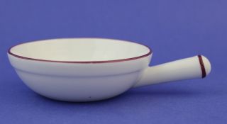Vintage Signed Meissen German Porcelain Handled Sauce Bowl Open Salt Dip