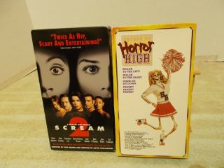Scream 2,  Horror High Vintage Vhs Tapes -