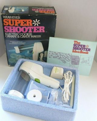 Vintage Wear - Ever Shooter Electric Cookie Canape Candy Maker 70001