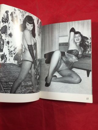 Vtg 60’s Intimate Studies Of Bettie Page Risqué Heels Nylons Nude Girlie Pinups 8
