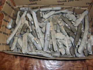 10,  Lbs Of,  Scrap,  Lead Vintage Wheel Weights.  (as Found) (must Read Ad)