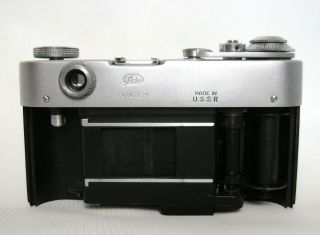 FED - 3 with Industar - 61 2,  8/52mm lens vintage rangefinder film camera M39,  case 6