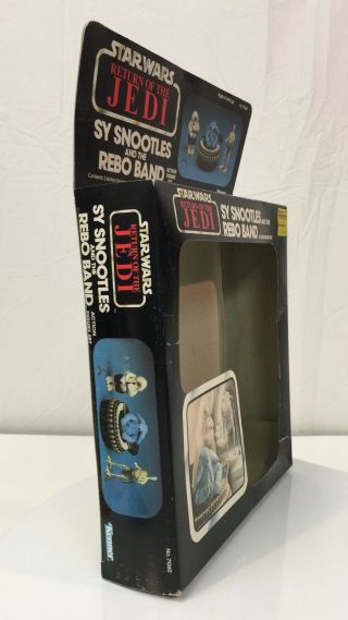 Vintage Star Wars Empty BOX for Sy Snootles and the Max Rebo Band Kenner 1983 2