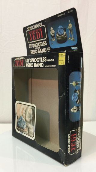 Vintage Star Wars Empty BOX for Sy Snootles and the Max Rebo Band Kenner 1983 5